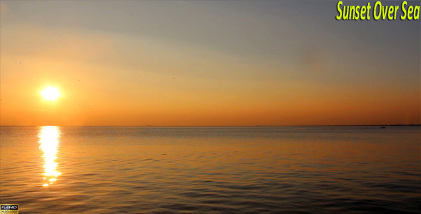 Sunset Over Sea Sunset Over Sea