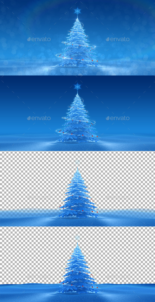 Festive Ice Tree Festive Ice Tree