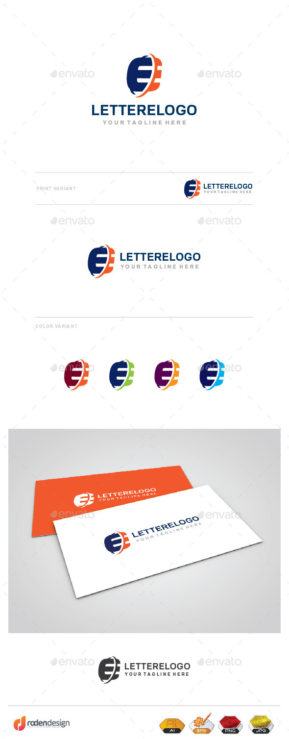 GraphicRiver E Letter Logo 9789268 GraphicRiver E Letter Logo 9789268
