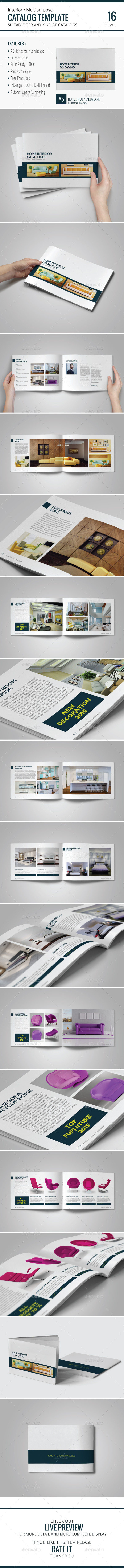 GraphicRiver Multipurpose Brochure Catalog Template 9789434 GraphicRiver Multipurpose Brochure Catalog Template 9789434