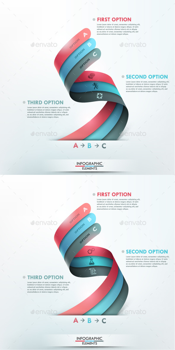 GraphicRiver Modern Infographic Options Template 2 Items 9789620 GraphicRiver Modern Infographic Options Template 2 Items 9789620