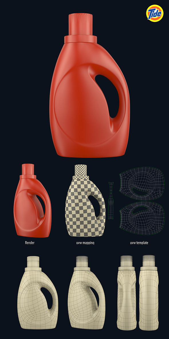 3DOcean Tide Bottle 2 9790011 3DOcean Tide Bottle 2 9790011