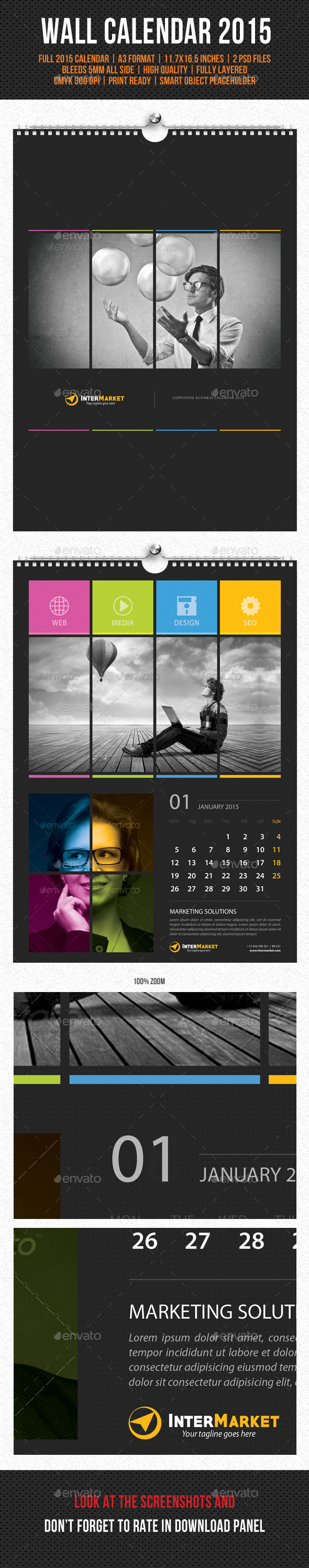 GraphicRiver Corporate Wall Calendar 2015 V04 9791401 GraphicRiver Corporate Wall Calendar 2015 V04 9791401