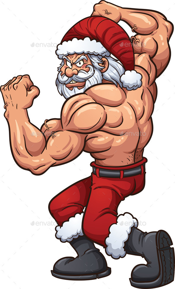 GraphicRiver Strong Santa 9791646 GraphicRiver Strong Santa 9791646