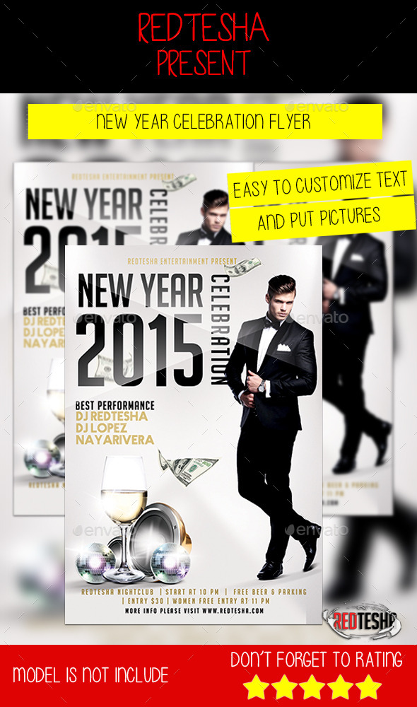 New Year Celebration Flyer New Year Celebration Flyer