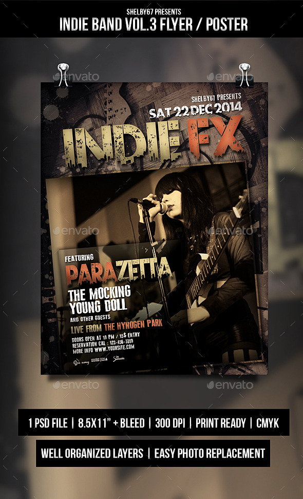 GraphicRiver Indie Band Flyer Poster Vol.3 9793594 GraphicRiver Indie Band Flyer Poster Vol.3 9793594