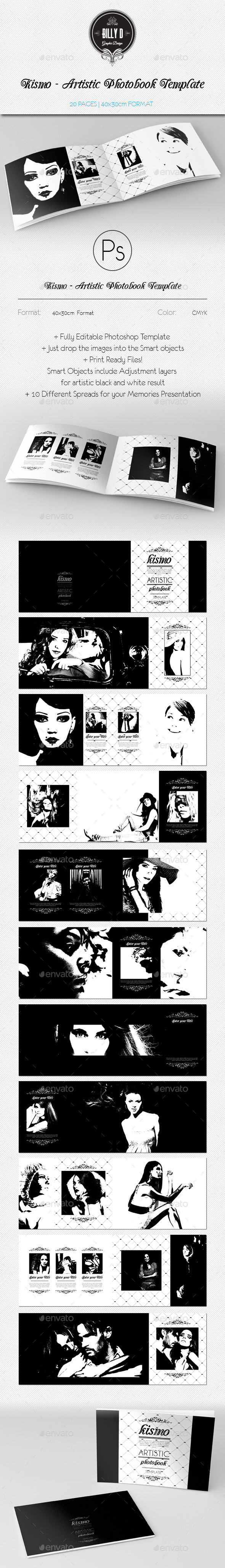 GraphicRiver Kismo Artistic Photobook Template 9742063 GraphicRiver Kismo Artistic Photobook Template 9742063