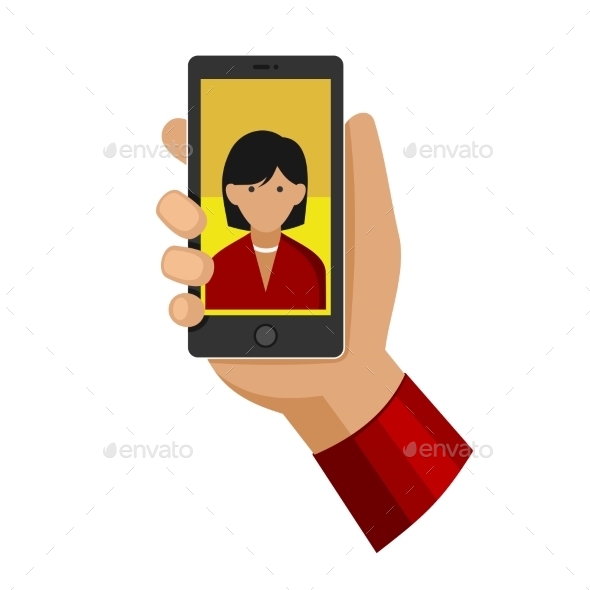 GraphicRiver Woman Making Selfie Photo on Phone 9795331 GraphicRiver Woman Making Selfie Photo on Phone 9795331