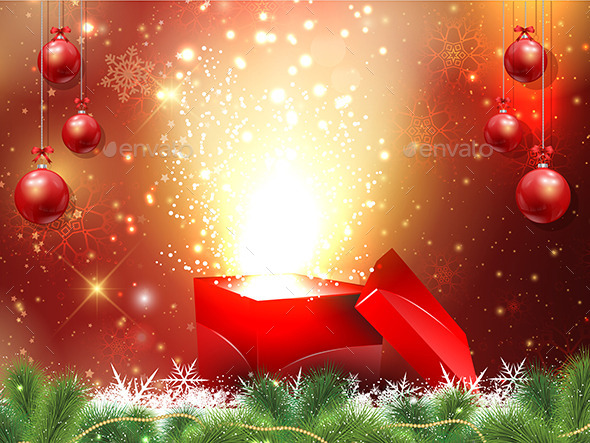 GraphicRiver Christmas Gift Background 9795564 GraphicRiver Christmas Gift Background 9795564