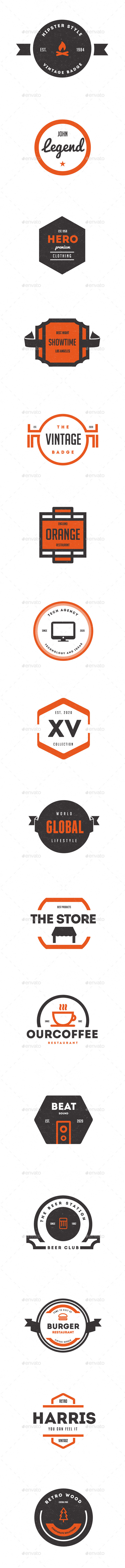GraphicRiver Trendy Vintage Logos Labels & Badges 9796426 GraphicRiver Trendy Vintage Logos Labels & Badges 9796426