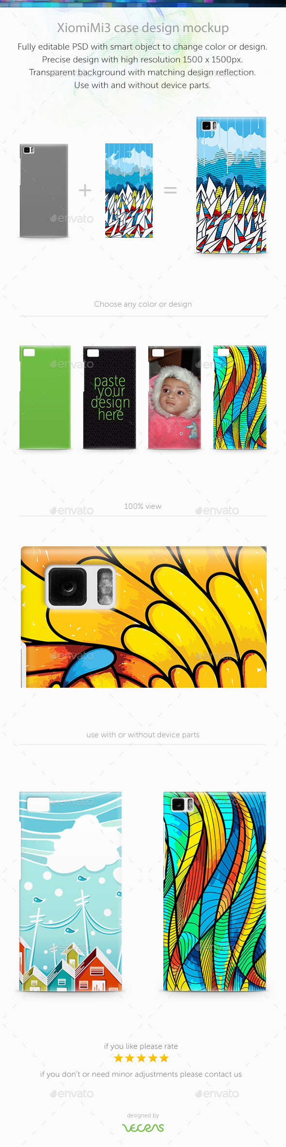 GraphicRiver XiomiMi3 Case Design Mockup 9743000 GraphicRiver XiomiMi3 Case Design Mockup 9743000