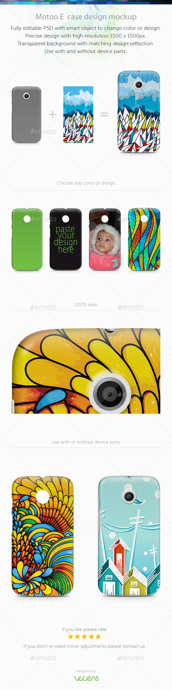 GraphicRiver Motoo E Case Design Mockup 9742934 GraphicRiver Motoo E Case Design Mockup 9742934
