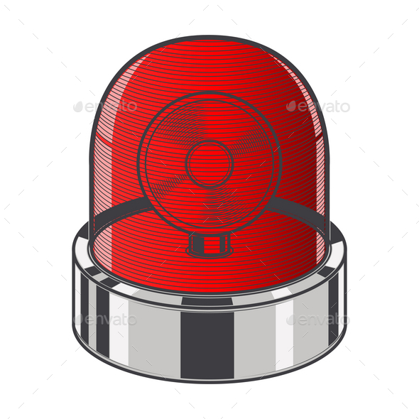 GraphicRiver Emergency Siren 9796634 GraphicRiver Emergency Siren 9796634