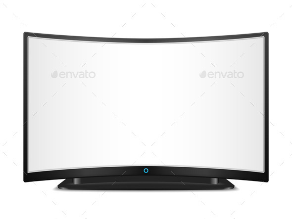 GraphicRiver TV with Curved Screen 9797633 GraphicRiver TV with Curved Screen 9797633