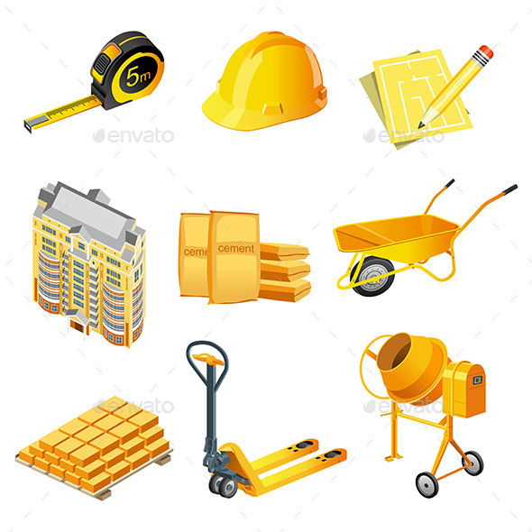 GraphicRiver Building Icons Set 9797862 GraphicRiver Building Icons Set 9797862