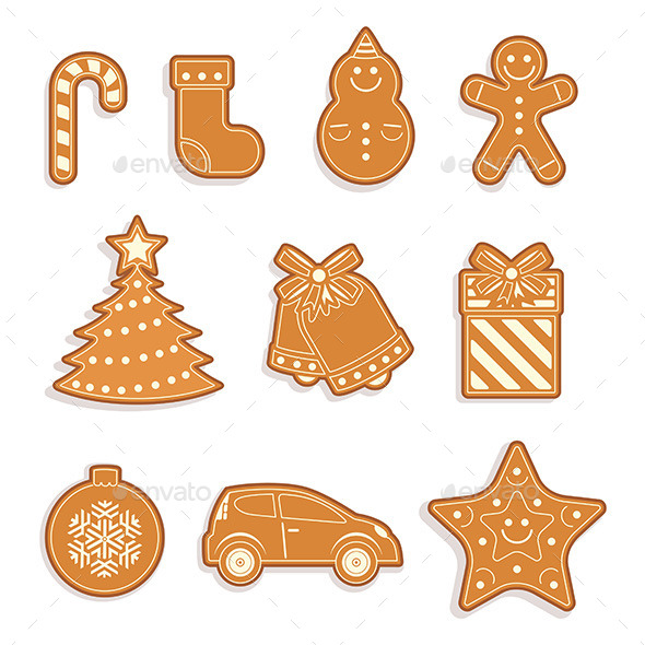 GraphicRiver Gingerbread Seamless Pattern 9797950 GraphicRiver Gingerbread Seamless Pattern 9797950