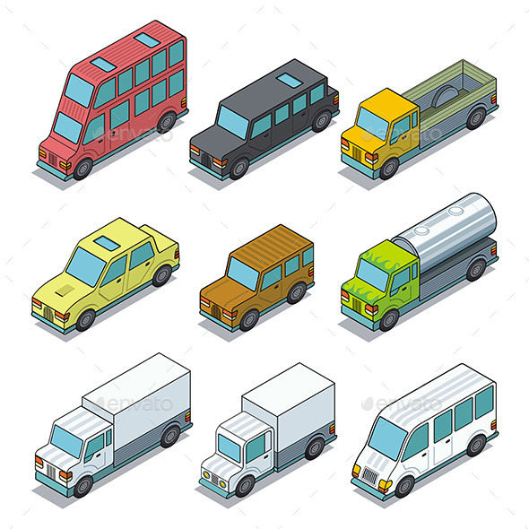 GraphicRiver Vector Car Icons 9797968 GraphicRiver Vector Car Icons 9797968