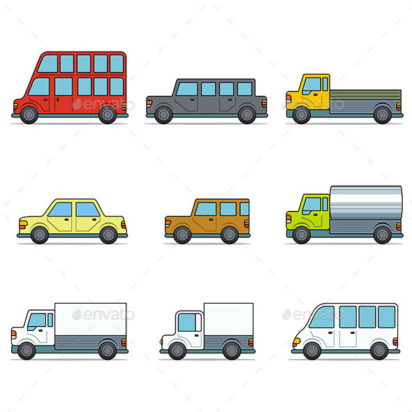 GraphicRiver Vector Car Icons 9797974 GraphicRiver Vector Car Icons 9797974