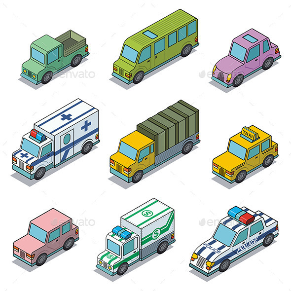 GraphicRiver Vector Car Icons 9797981 GraphicRiver Vector Car Icons 9797981