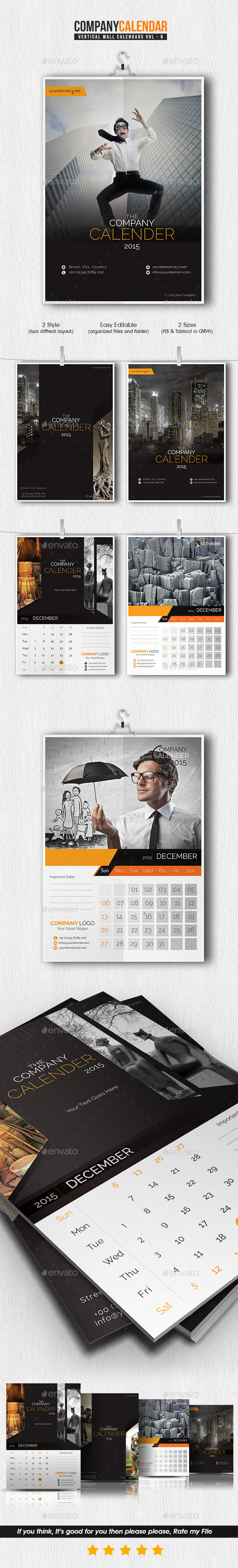 Company Calendar 2015 Company Calendar 2015