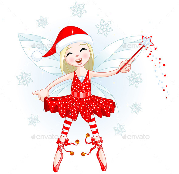 GraphicRiver Christmas Fairy 9800149 GraphicRiver Christmas Fairy 9800149