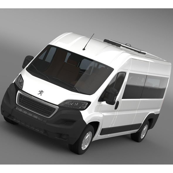 3DOcean Peugeot Boxer Minibus 2014 9803050 3DOcean Peugeot Boxer Minibus 2014 9803050