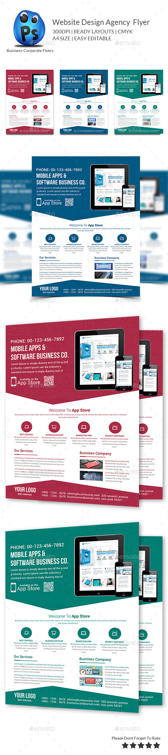 GraphicRiver Website Design Agency Flyer 9803101 GraphicRiver Website Design Agency Flyer 9803101