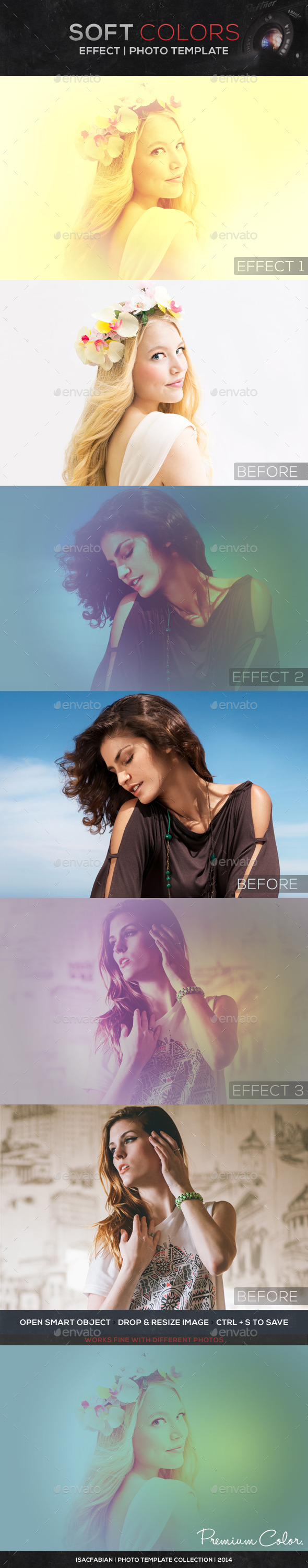 Soft Colors Photo Template Soft Colors Photo Template