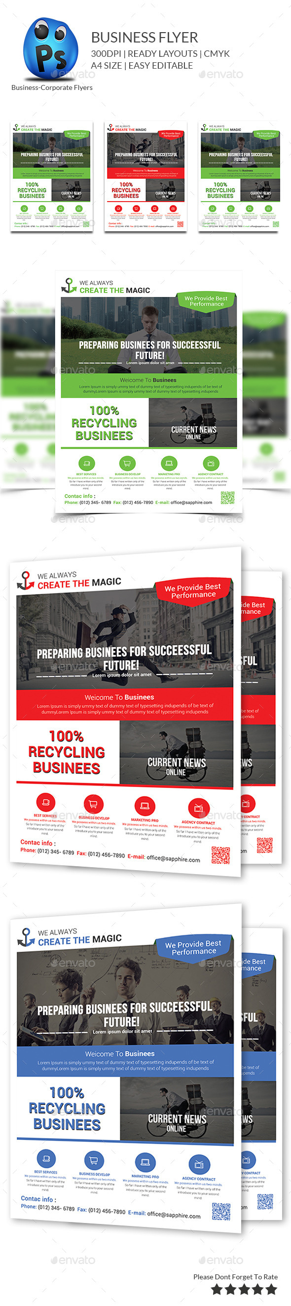 GraphicRiver Corporate Business Flyer Template 9804877 GraphicRiver Corporate Business Flyer Template 9804877