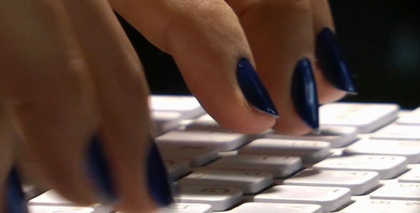 Woman Hand is Writing on Notebook Computer 3 Woman Hand is Writing on Notebook Computer 3