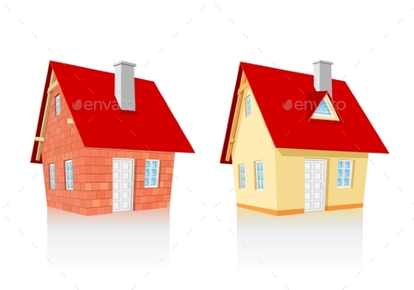 GraphicRiver Completed and Under Construction House 9808295 GraphicRiver Completed and Under Construction House 9808295