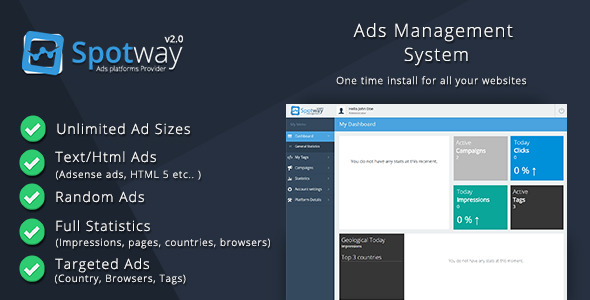 CodeCanyon Ads Management System for Banners & Html 9810992 CodeCanyon Ads Management System for Banners & Html 9810992