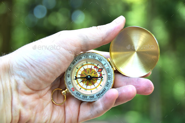 Compass in the hand (Misc) Photo Download