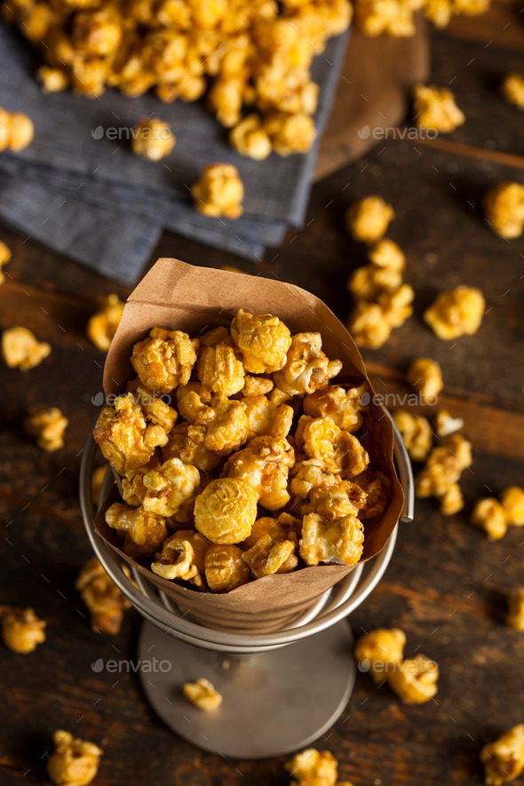 Homemade Crunchy Caramel Popcorn (Misc) Photo Download