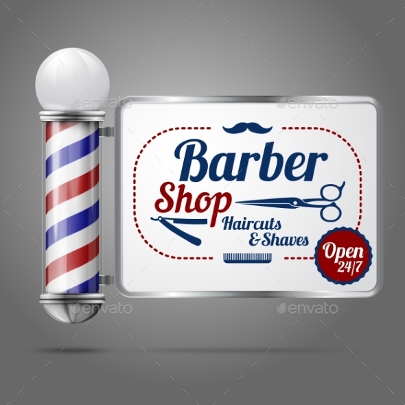 GraphicRiver Old Fashioned Barber Shop 9812395 GraphicRiver Old Fashioned Barber Shop 9812395