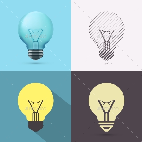 GraphicRiver Isolated Bulb 9812437 GraphicRiver Isolated Bulb 9812437