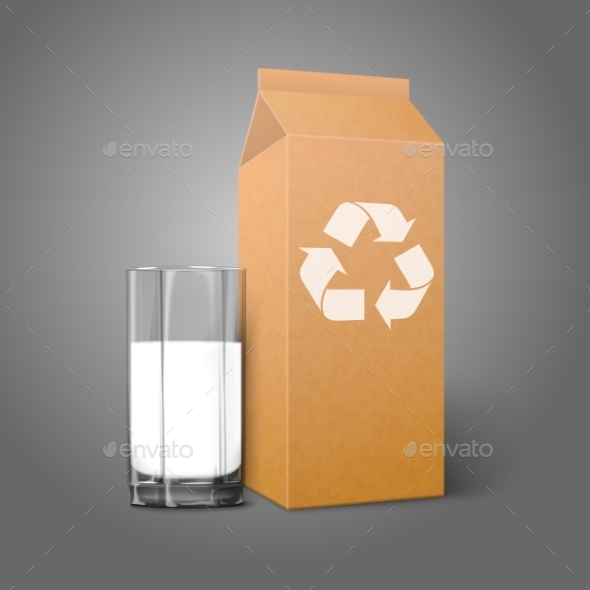 GraphicRiver Glass and Carton 9812441 GraphicRiver Glass and Carton 9812441
