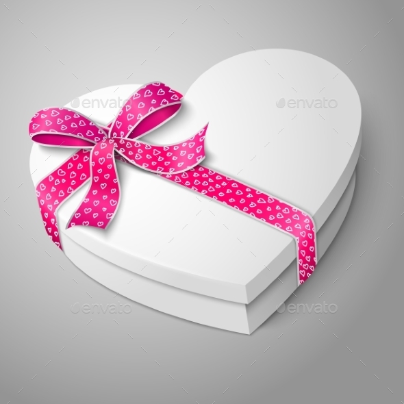 GraphicRiver White Heart Shape Box 9812444 GraphicRiver White Heart Shape Box 9812444