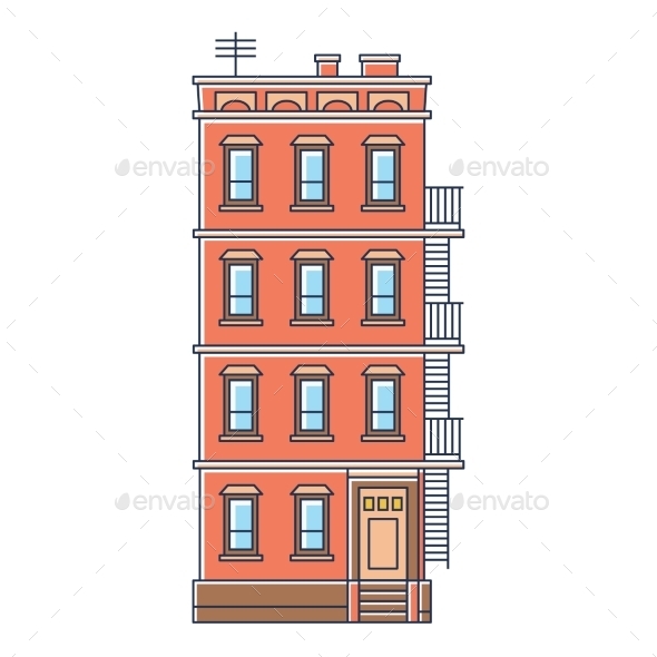 GraphicRiver New York Building 9812619 GraphicRiver New York Building 9812619