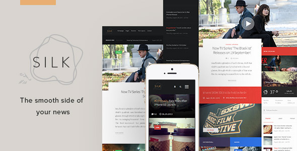 Silk - Creative News HTML Template