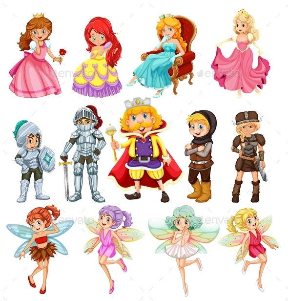 GraphicRiver Fantasy Characters 9815413 GraphicRiver Fantasy Characters 9815413