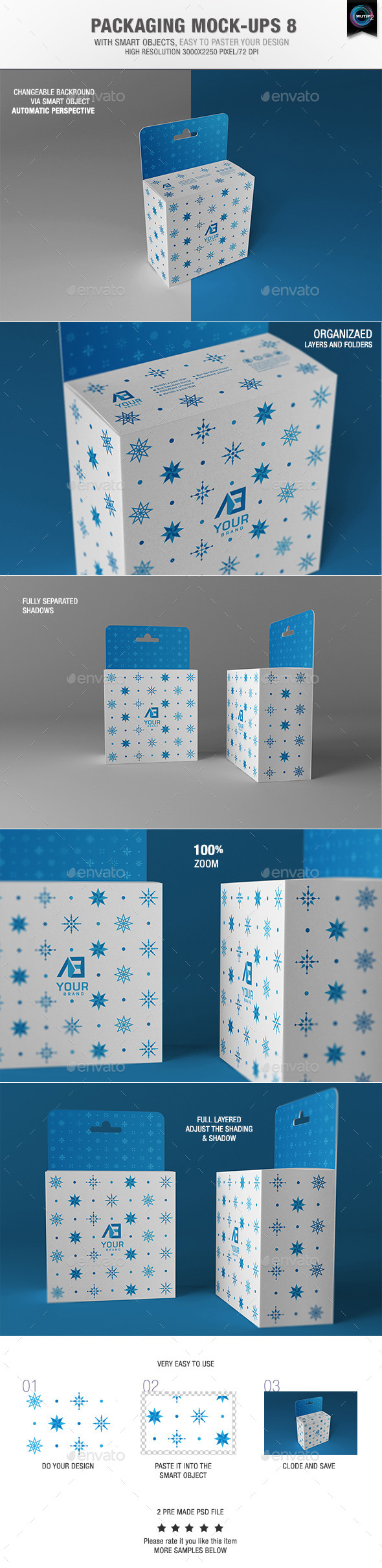 Packaging Mock-Ups 8 Packaging Mock-Ups 8