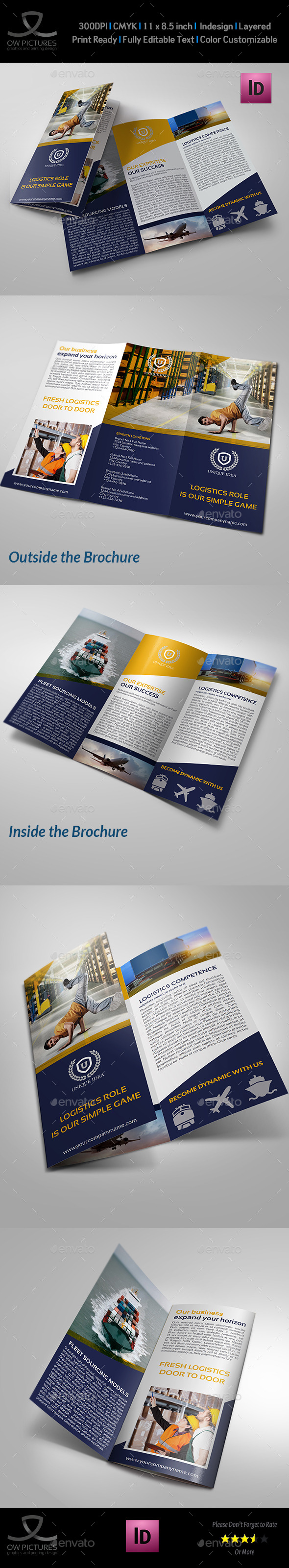 GraphicRiver Logistic Services Tri-Fold Brochure Template Vol2 9816292 GraphicRiver Logistic Services Tri-Fold Brochure Template Vol2 9816292