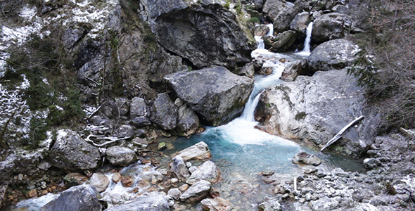 Waterfall in the Mountain 2 Waterfall in the Mountain 2