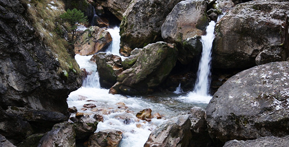 Waterfall in the Mountain 5 Waterfall in the Mountain 5