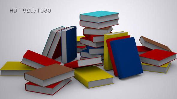 A Stack of Books Background A Stack of Books Background