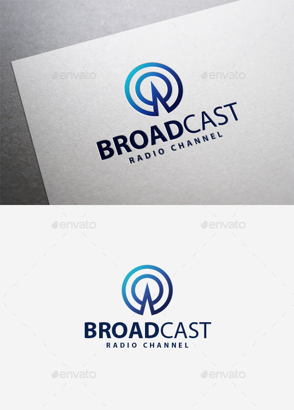 GraphicRiver Broadcast Logo 9818693 GraphicRiver Broadcast Logo 9818693