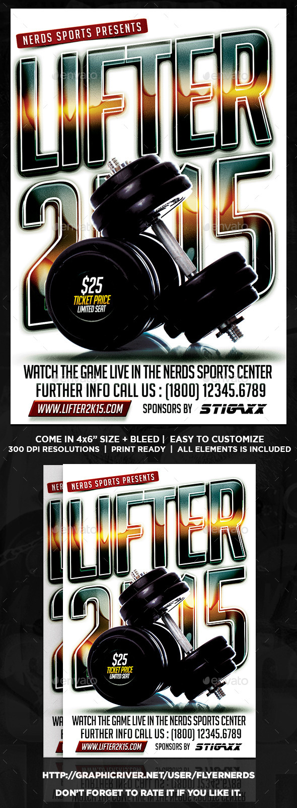GraphicRiver Lifter 2K15 Championship Sports Flyer 9818892 GraphicRiver Lifter 2K15 Championship Sports Flyer 9818892