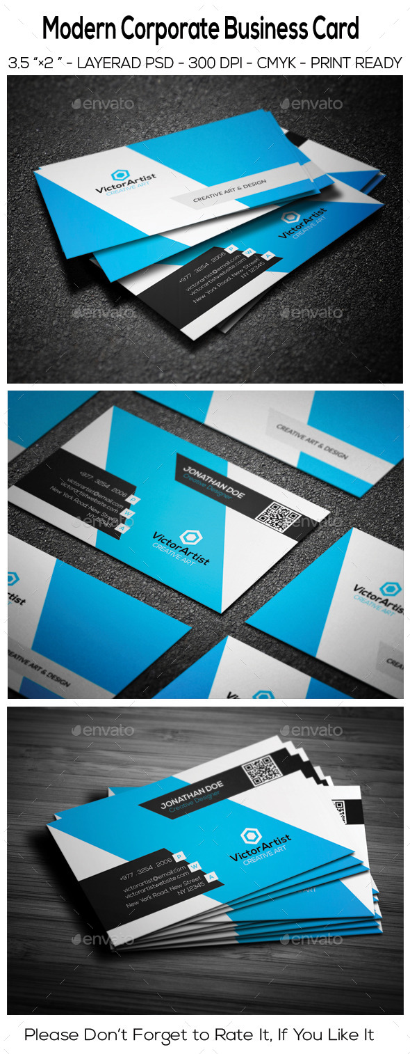 GraphicRiver Modern Coporate Business Card 9819046 GraphicRiver Modern Coporate Business Card 9819046