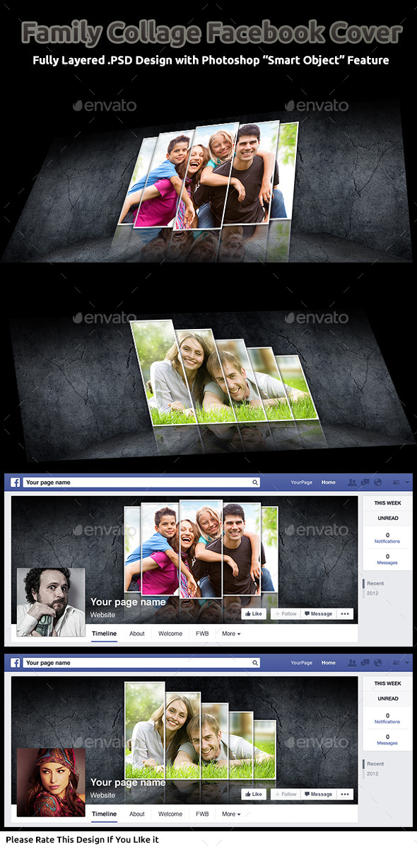GraphicRiver Family Collage Facebook Cover 9819683 GraphicRiver Family Collage Facebook Cover 9819683